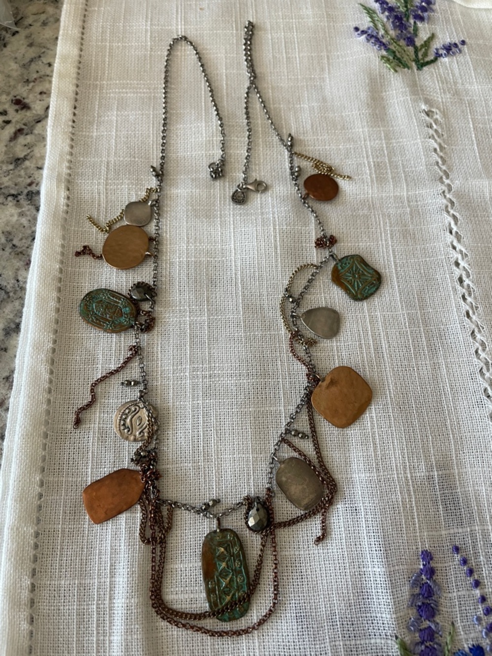 Silpada Coin Collector necklace.